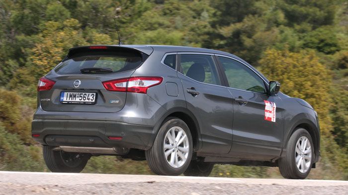 Υψηλή ποιότητα κύλισης και άνεση χαρακτηρίζουν το νέο Nissan Qashqai, χωρίς να επηρεάζεται ο δυναμικός του χαρακτήρας.